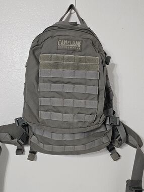CamelBak Maximum Gear Motherlode Backpack Gray Military MOLLE Ruck No Bladder